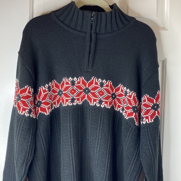 Mens Vintage Winter Sweater L - Picture 5 of 9